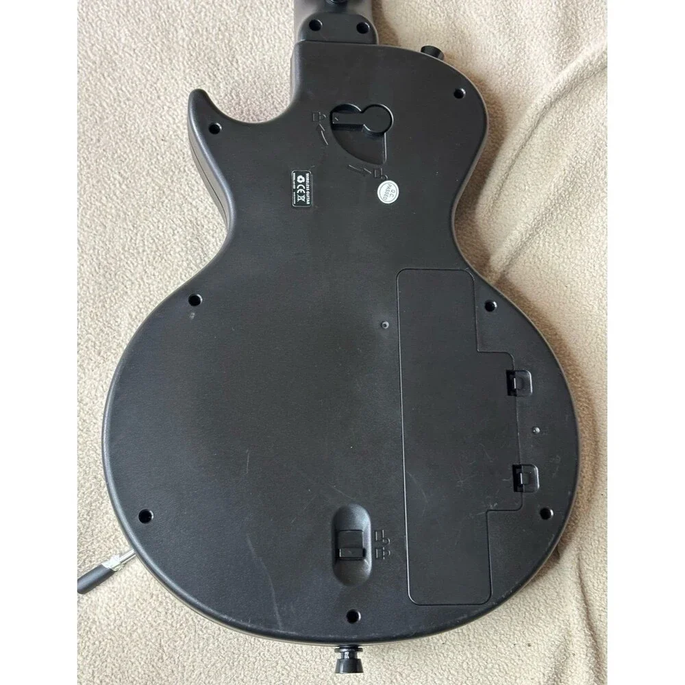 Guitar Hero Wireless Gibson Les Paul Black Nintendo Wii Wii-033 Tested & Working